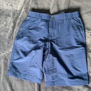 Under Armour Men's Navy Flat Front Shorts